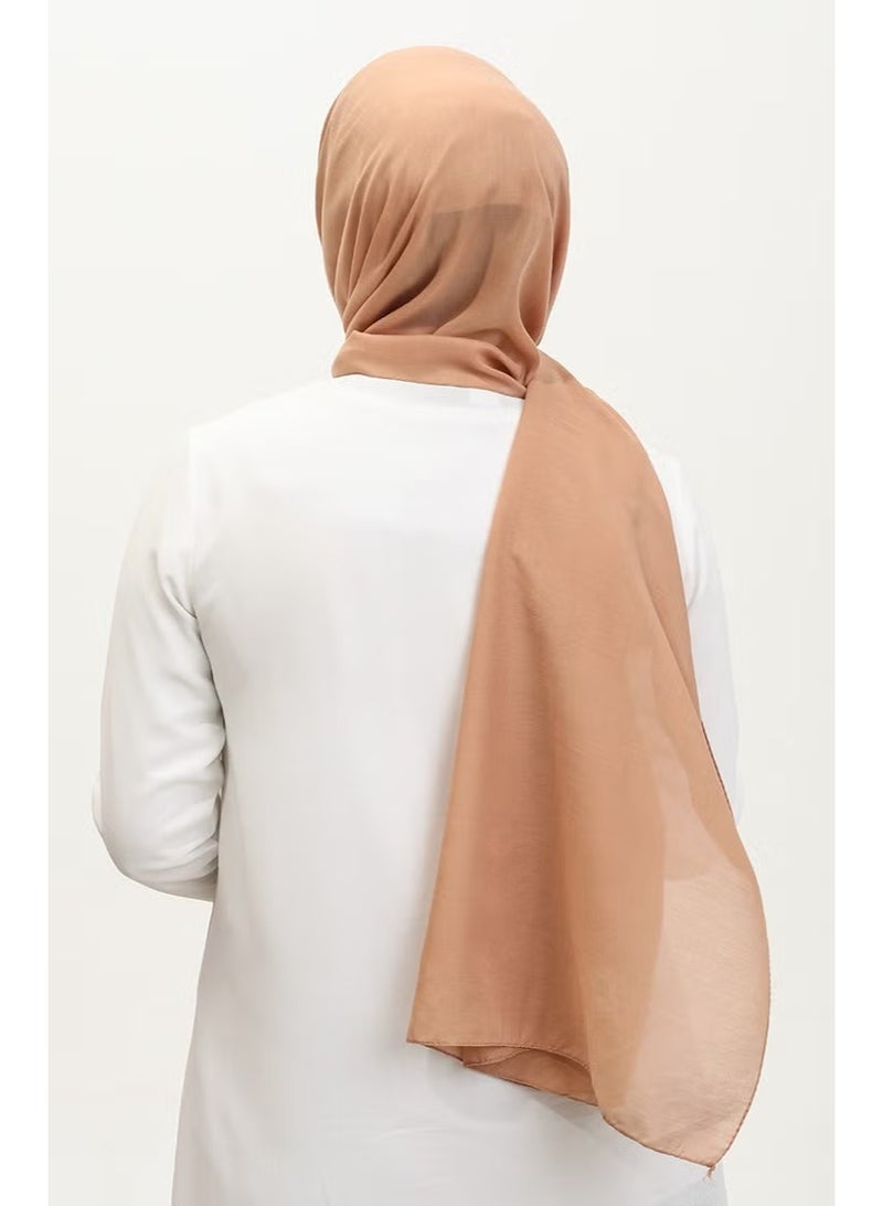 Sefa Merve Madame Mary Soft Shawl 19084-17 Dark Beige - Image 3